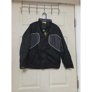 26 International Youth Girls Ski Snowboard Jacket Black Gray Lime Green Size 5 t